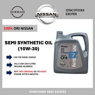 100% NISSAN FULLY SYNTHETIC OIL 10W-30 CF4 DIESEL ENGINE NISSAN NAVARA NP300 D40 D23 URVAN E26