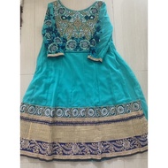 Indian Dress New 3 Pieces Bust 32-41 Inches