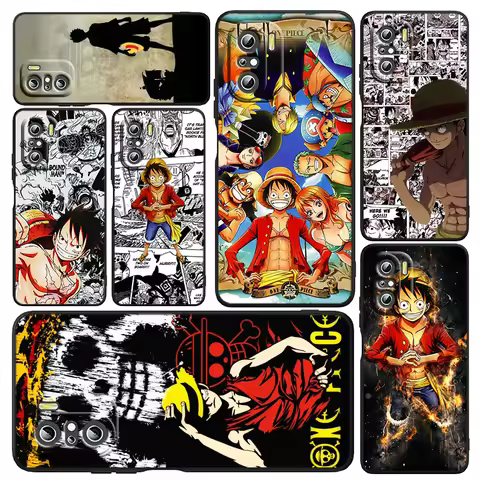 One Piece Animation Cartoon For Xiaomi Redmi 9A 9C 9AT 10C 9 9T 10 12C 8 12 K60 A1 A2 K50 K40 5G Sof