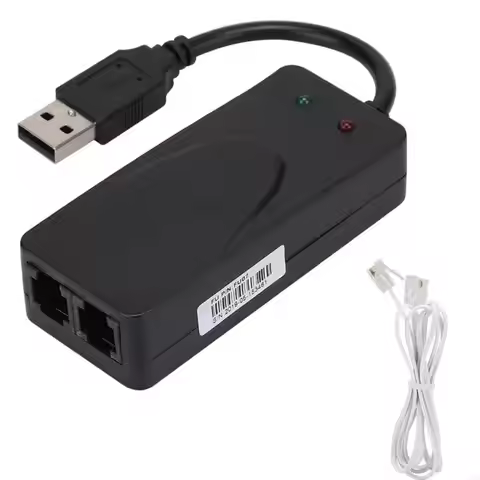 920L Fax Modem Single/ Port USB2.0 56K External Modem Driver for Win 7 8 10 XP USB Modem