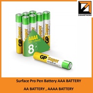 Surface Pro Pen Battery AAA BATTERY ,  AA BATTERY , AAAA BATTERY , 9V BATTERY ,