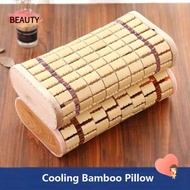 BEAUTY Cooling Bamboo Pillow, Bamboo Rectangular Breathable Pillow,  Cooling Comfort Handwoven Bambo