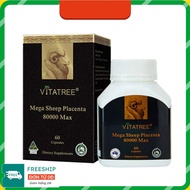 [HCM Pharmacy] - Mega Sheep Placenta Sheep Placenta Sheep Placenta 80000Max- 60 capsules