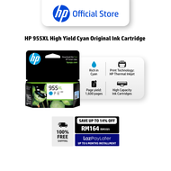 HP 955XL High Yield Cyan Original Ink Cartridge | HP Thermal Inkjet | 1600 pages | OfficeJet Pro 821