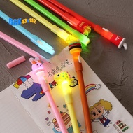 4Pcs/Set Cute  Gel Pen Stationery Cute Kawaii Light Pens School Office Supplies