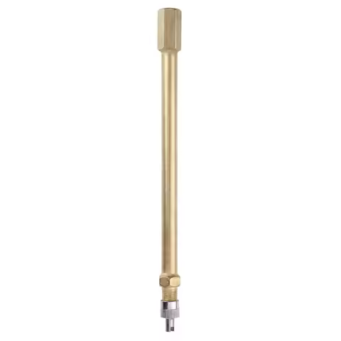 Car Tire Valve Stem Extension Rod 140mm Tyre Valve Inflatable Connector Rod Adapter for Car Steamboa