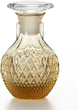 ADERIA TABLE JEWELRY F75116 Soy Sauce Jug, Amber, 3.4 fl oz (95 ml), Made in a Cosmetic Box, Glass, 
