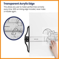 ❊ ◴ └ T Square 24 Inch Acrylic T Square 60cm Transparent Detachable Head For Students And Professio