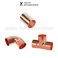 Copper Pipe Fitting For Air Cond / Refrigeration (Elbow, Socket, Joint, Tee)