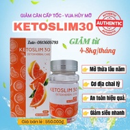 Giảm cân cấp tốc Keto Slim30 hỗ trợ giảm cân tăng cường chuyển hoá chất béo Thái Lan
