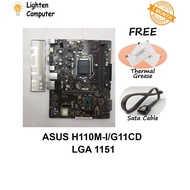 【USED】 ASUS H110-I/G11CD Motherboard | H110 | LGA 1151 | 6th 7th Gen Intel | mATX Micro ATX