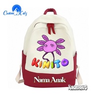 Kinito PET CHILDREN'S BAG FREE PRINTING CHILDREN'S NAME