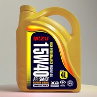 Mizu 15W40 Mineral Oil  - 4L - [API SM/CF]