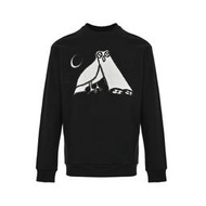 法國精品Louis Vuitton LV月下貓頭鷹貼布長袖T恤 代購