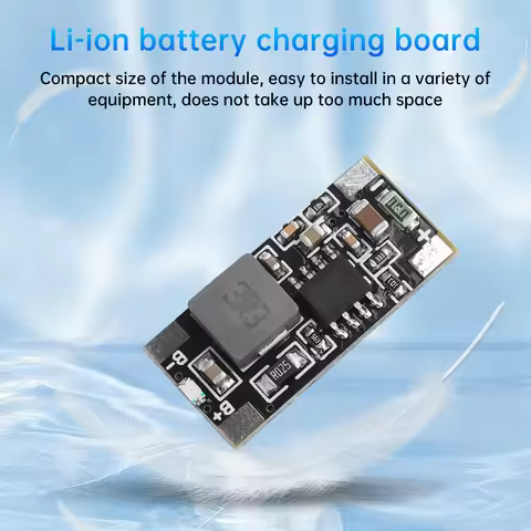 18650/21700 Lithium Battery Charging Module With LED Indicator Suitable For High Current 9V12V15V Ch