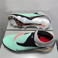 Phantom 6 Elite GX Ⅲ 2025 New High Elite FG "Haaland" Green/Gold Football Boots Knitted Soccer Shoes