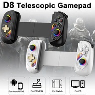 Hot Sale BSP D8 RGB Tablet Controller Wireless Handle For Switch Game Bluetooth Stretching Joystick 
