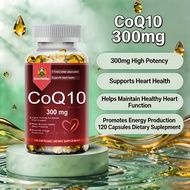 CoQ10 Supplement 300mg, Supports Energy,immune and heart Health, Antioxidant