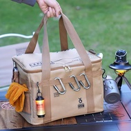 30L42L Large Capacity Outdoor Tactical Storage Bag Foldable Storage Box Picnic Camping Storage Stora
