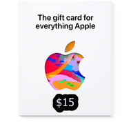 iTunes Gift Card AppleGiftCard US App Store Gift Card 15 usd ใช้ได้เฉพาะไอดี US เท่านั้น
