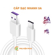 Type C 5A charging cable - Type C 5A fast charging cable Full box - 5A charging cable