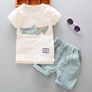(Msia Stock) Boys Clothing Sets Suitable For 6 months To 6 yrs old Height From 80cm-120cm High Quali