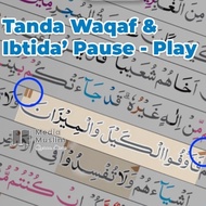 Al Quran Tajwid waqaf ibtida Non Translation At Tartil