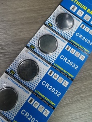 ถ่านกระดุม CR2032 / CR2025 ถ่าน 2032 / 2025 ถ่านรีโมทรถยนต์ ถ่านรีโมทรถ แบตกระดุม Button Battery CR-