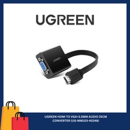 UGREEN HDMI TO VGA+3.5MM AUDIO 25CM CONVERTER (UG-MM103-40248)