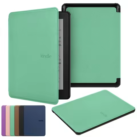 Shockproof Auto Wake/Sleep Cases for Kindle 2024 Release 11th Generation C2V2L3 RS23CV 6'' Ebook Sma