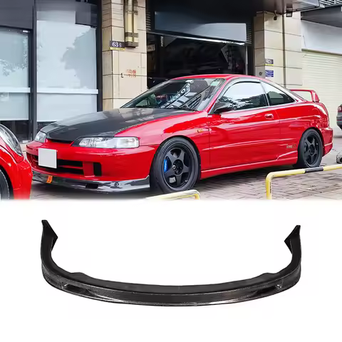 For Honda Acura 1995-2000 Integra Type R DC2 Upgraded Carbon Fiber Front and Lower Bumper Lip