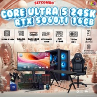 SETCOMBO ครบจบพร้อมเล่น BUY1FREE7 / BONMECOM2 คอมประกอบ DDR5 / CORE ULTRA 5 245K / RTX 5060TI 16GB /