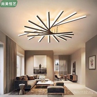 Minimalist Chandelier Lamp Set Square Ceiling Lamp Living Room Lamp Nordic Italian Package Living Ro
