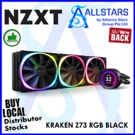 (ALLSTARS : We are Back PROMO) NZXT Kraken Z73 RGB (Black) 360mm Liquid Cooler with LCD Display / support LGA1700 / AIO Cooler (RL-KRZ73-R1) (Warranty 6years with TechDynamic)