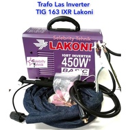 MESIN LAS INVERTER ARGON 450 WATT BASIC TIG 163 IXR LAKONI / TRAFO LAS ARGON BASIC TIG 163IXR - alfa
