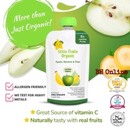 Little Etoile Organic Baby Puree Food Pouch For 6 Months Old And Above - Apple, Banana & Pear (120g)