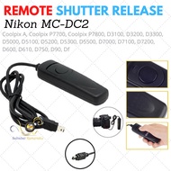 Wired Remote Shutter Release MC-DC2 Nikon Cable COOLPIX A series COOLPIX P950 P1000 P7700 P7800 Df D