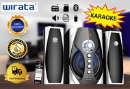 SUBWOOFER SPEAKER / SP-80C / WIRATA 2.1 SUBWOOFER SPEAKER SYSTEM / 2200W / PMPO / BT / FM RADIO / US