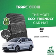 Trapo Eco III BYD M6 Car Mat (2024-Present) BYD M6 Fullset Carpet