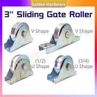 3'' Sliding Gate Roller Auto Gate Roller Gate Roller Bearing Roda Pagar / 1 Pcs