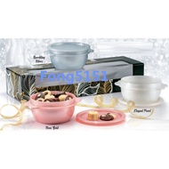 Tupperware 53rd Anniversary One Touch Bowl Silver, Rose Gold & Pearl 500ml