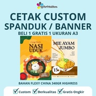PRINT BANNER A3 BUY 1 GET 1 | FLEXY 340GR | Print Banners