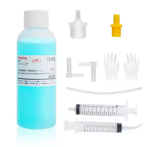 Inkjet Printer Cleaning Liquid Cleaner Unclog Printhead Cleaning Tool For Epson Canon HP Brother Pri