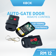 AutoGate Door Remote Control  330MHz 433MHz Auto Gate Wireless Remote(KOOK)