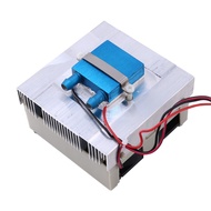 (BGSJ) DIY Thermoelectric Cooler Cooling System Semiconductor Refrigeration System Kit Heatsink Peltier Cooler for 10L Water