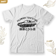 Initial D HACHIROKU AE86 AE 86 FUJIWARA TOFU STORE DRIFT JDM ANIME TSHIRT DISTRO CLOTHES