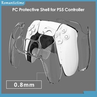 ✼ Romantic ✼  For PS5 DualSense Clear PC Cover Ultra Slim Protector Case for PS5 Controller *