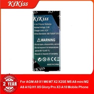 Battery For AGM A9 X1 M6 M7 X2 X2SE M5 A8 mini M2 A8 A1Q H1 X5 Glory Pro X3 A10 Mobile Phone