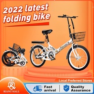 20 Inch Folding Bike Foldable Bicycle Cycling Mountain Bike Off-road City Original SHIMANO Dual Disc Brake Foldable Bike Double Disc Brake For Children's Shock Absorber Bike