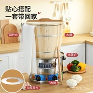 HY-$ Wholesale Stainless Steel Electric Steamer Steam Buns Furnace Electric Steamer Desktop Electric Steam Oven Rice Ste